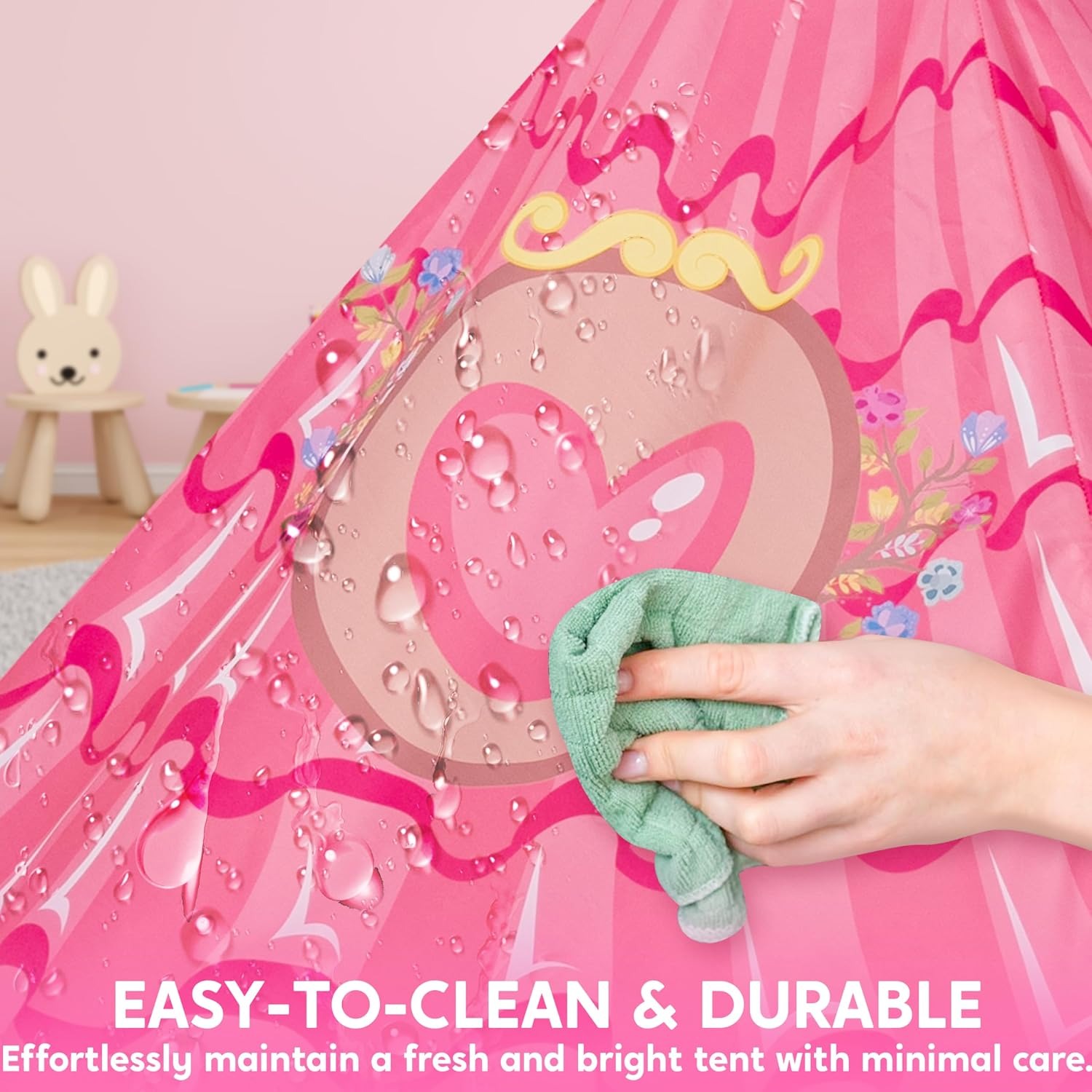 Pop Up Princess Castle Tent: image 4