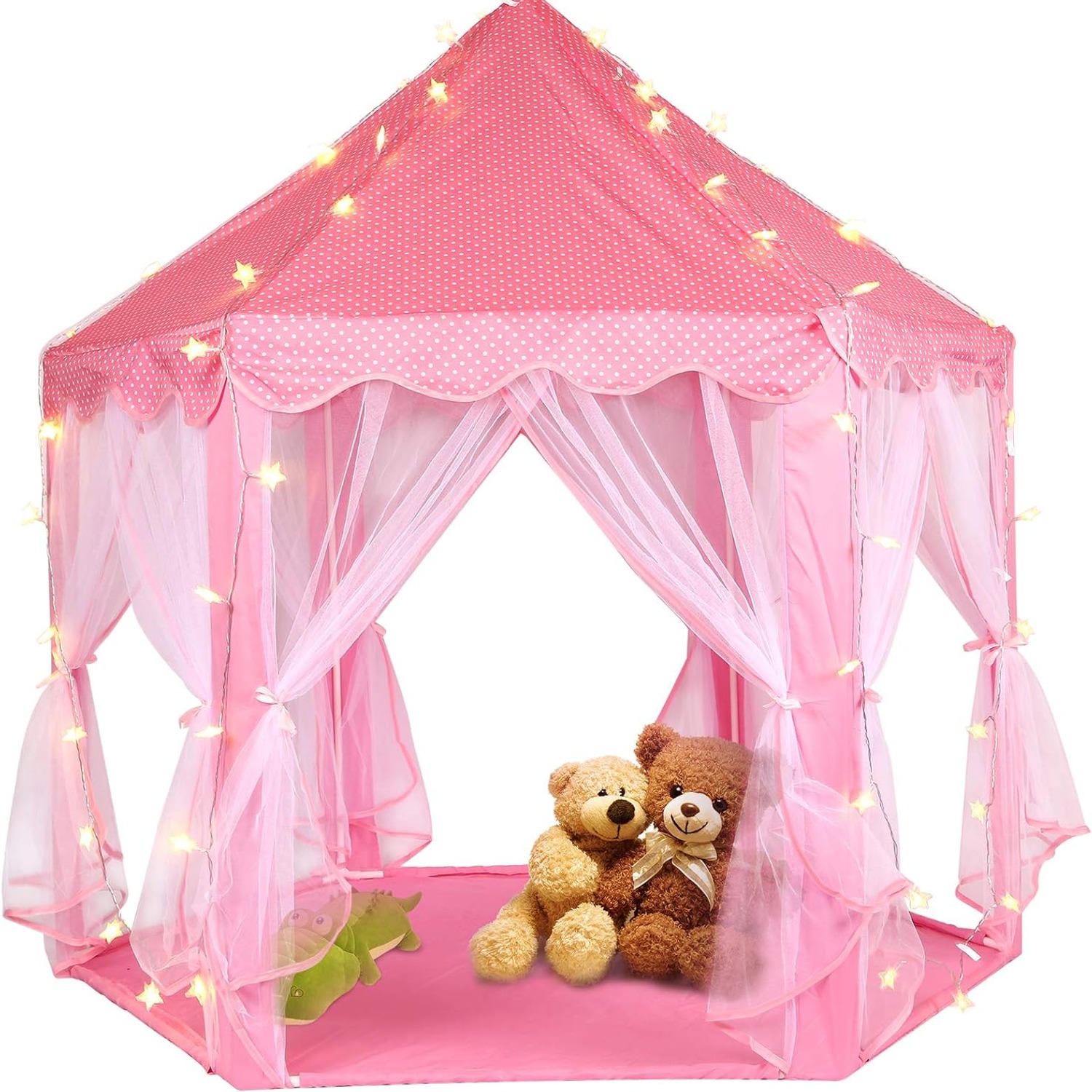 Princess Tent with LED Star Lights: image 7