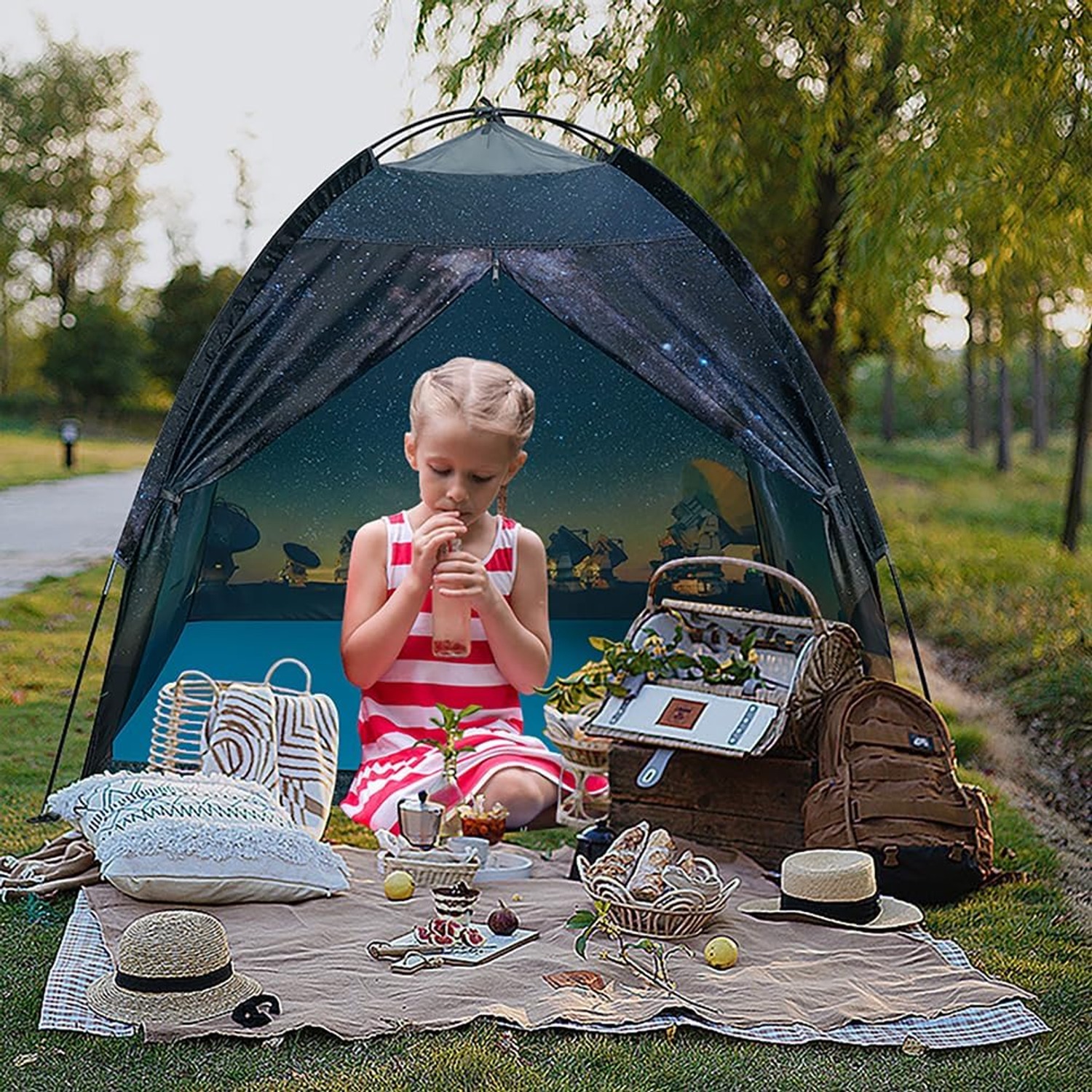 Starry Galaxy Space Tent: image 5