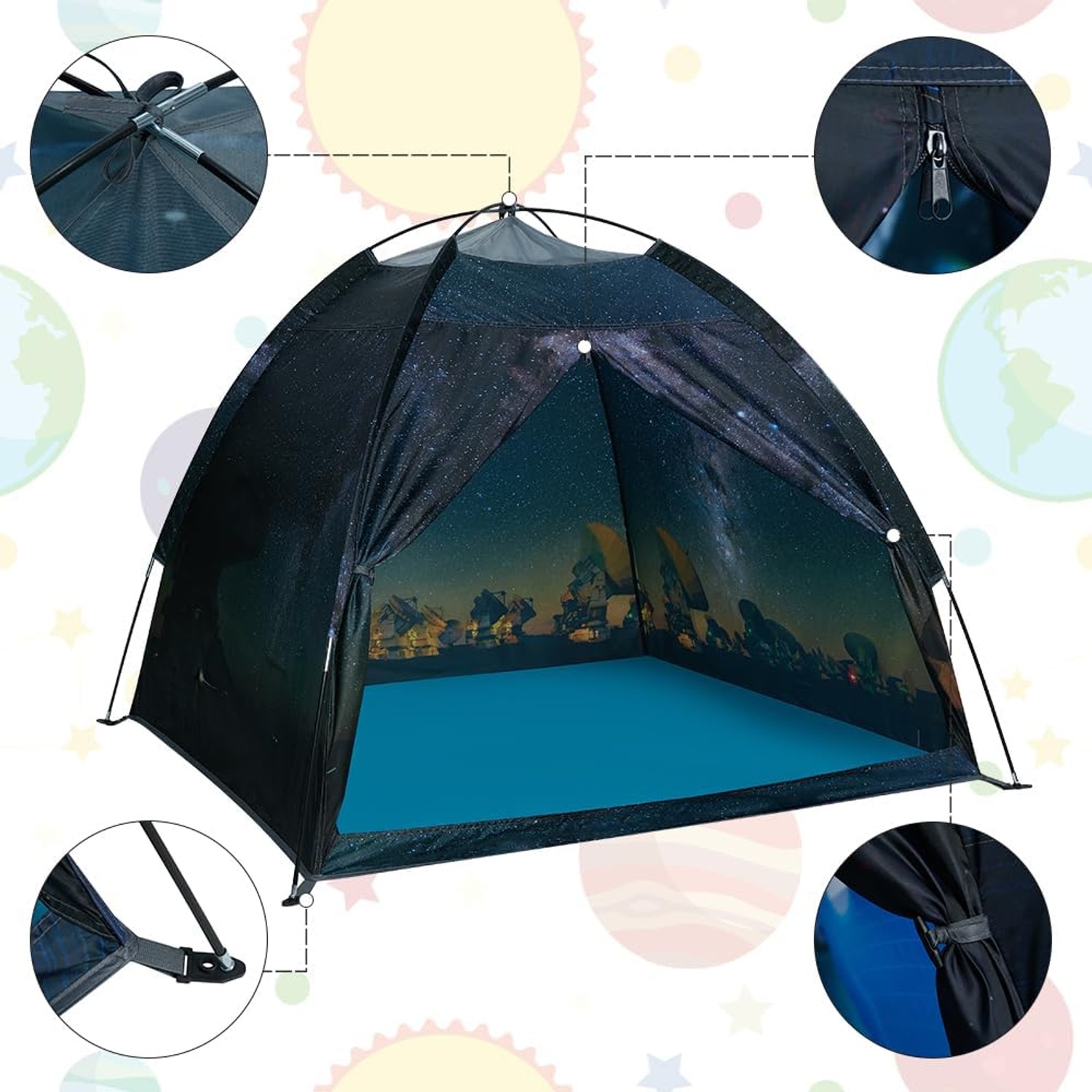 Starry Galaxy Space Tent: image 6