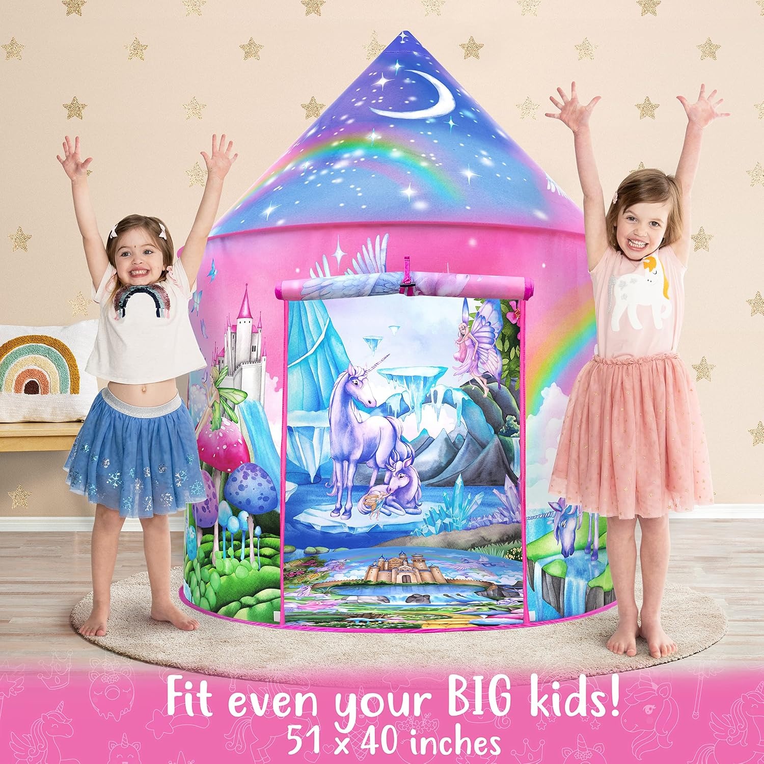 Unicorn Sparkle Play Tent: image 2