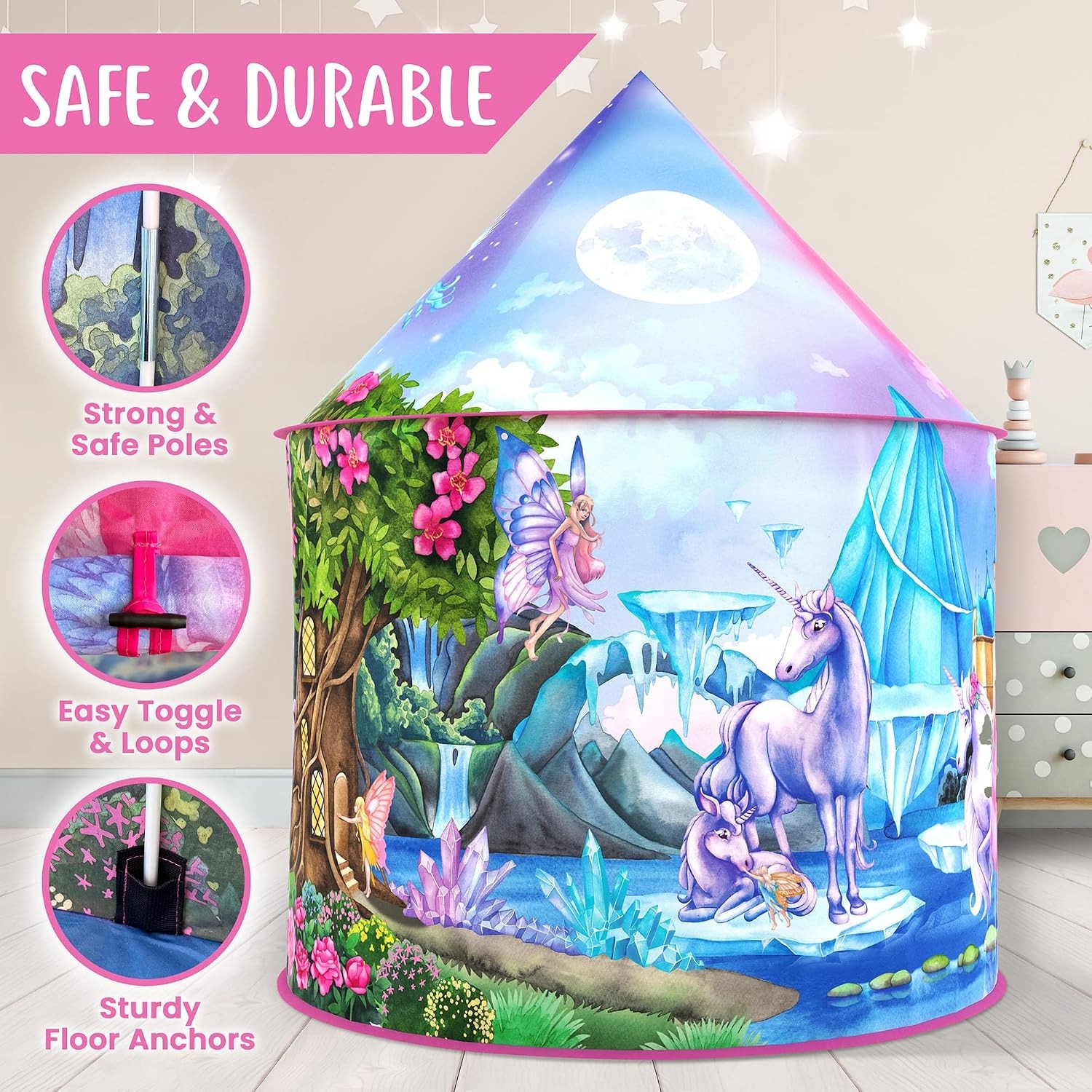 Unicorn Sparkle Play Tent: image 4