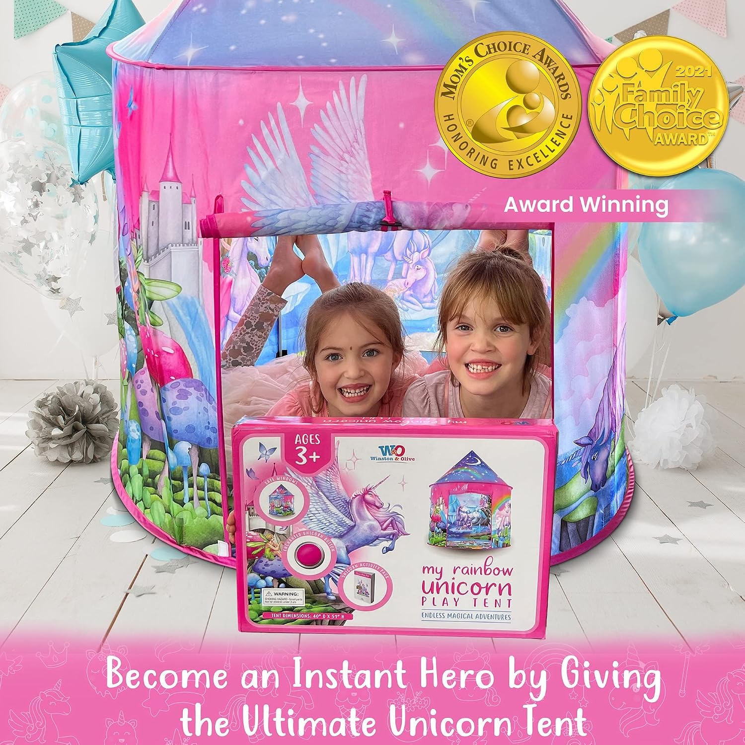 Unicorn Sparkle Play Tent: image 5